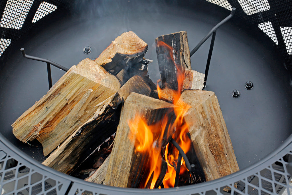 Shinerich - 24” Fire Pit with Grill