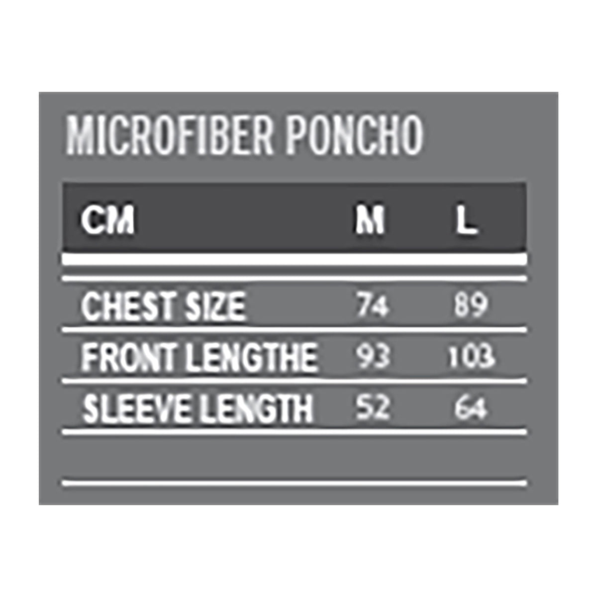 Aqua Marina - Water-repellent Thermal Poncho (Navy) - Medium - Aqua Marina
