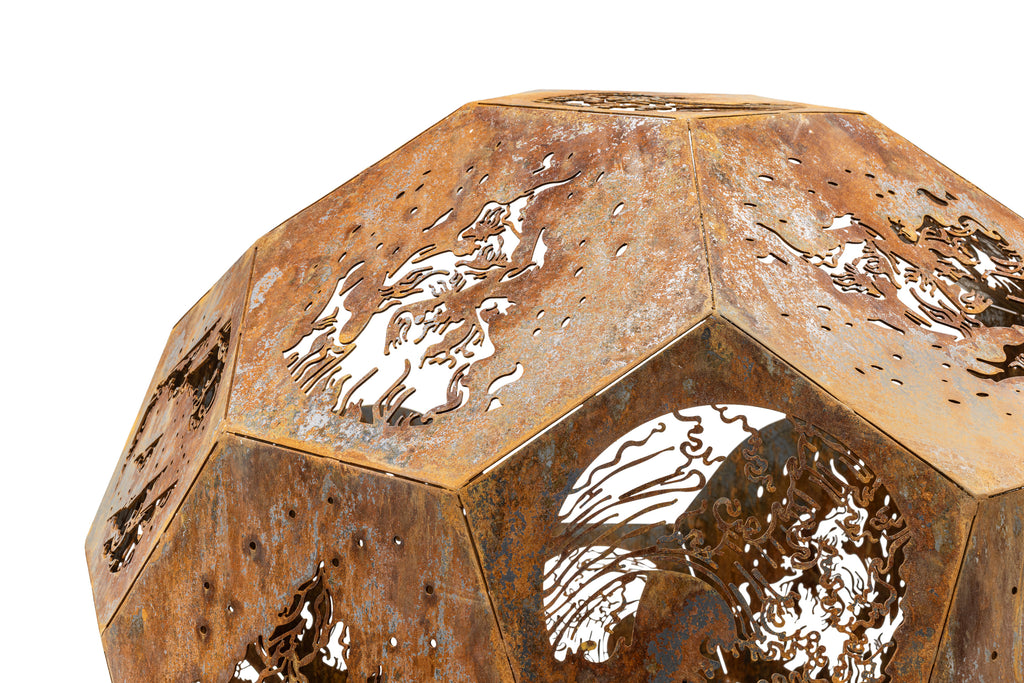 Backyard Lifestyles - ALGONQUIN - 39" Fire Pit - Corten (43" High)