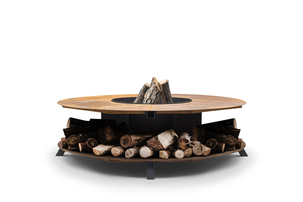 Backyard Lifestyles - SIMCOE - Large - 59" Fire Pit - Corten (18" High)