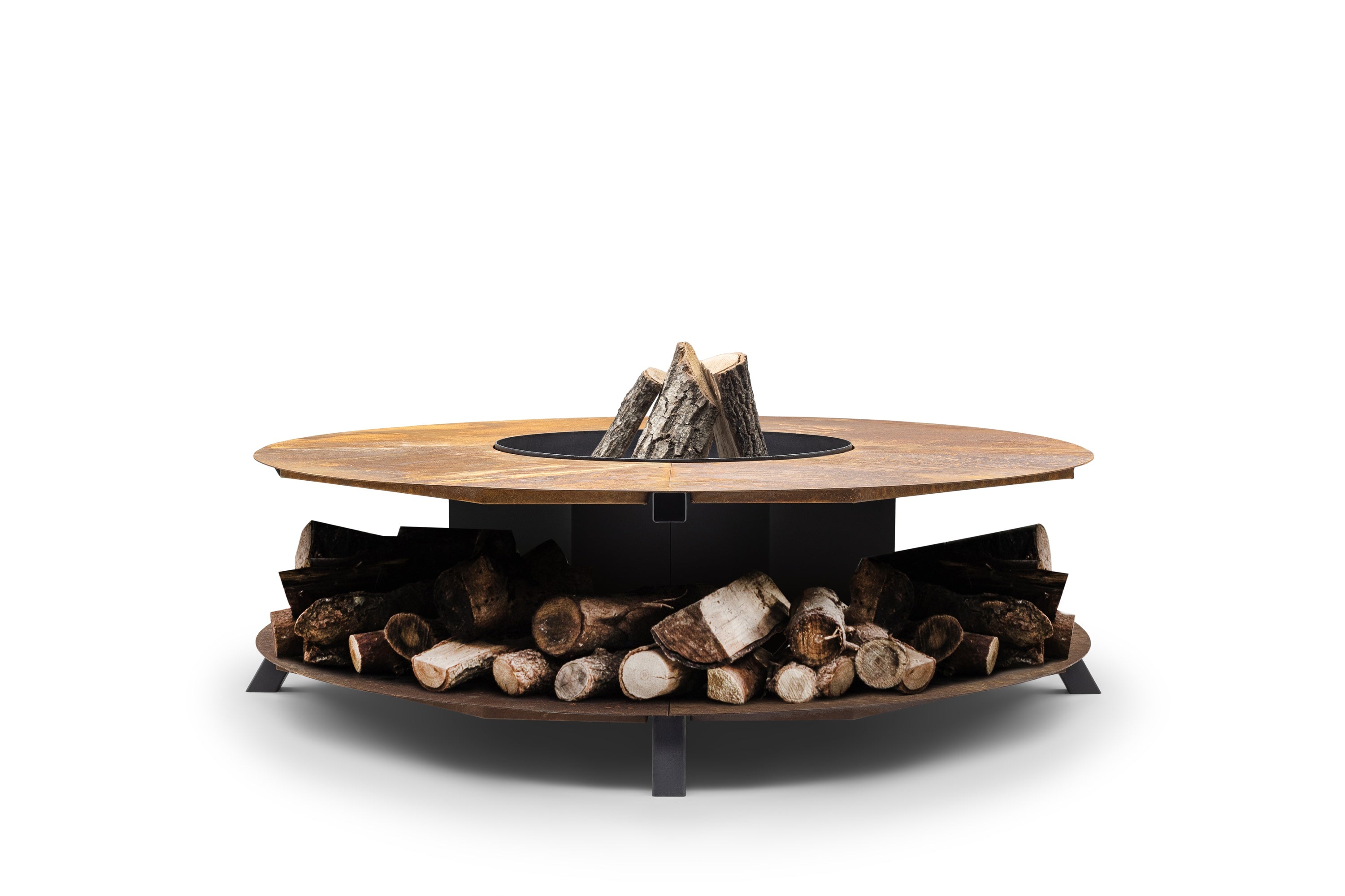 Backyard Lifestyles - SIMCOE - Large - 59" Fire Pit - Corten (18" High)