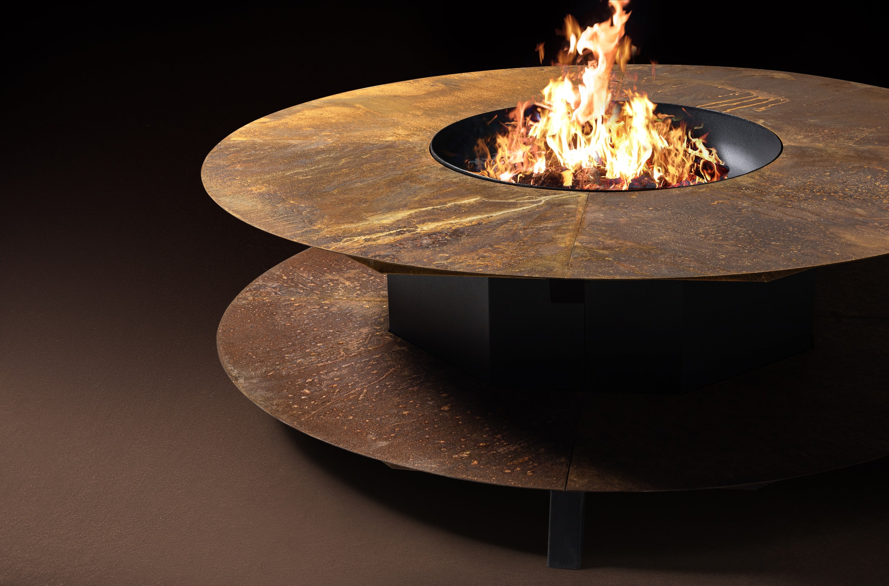 Backyard Lifestyles - SIMCOE - Large - 59" Fire Pit - Corten (18" High)