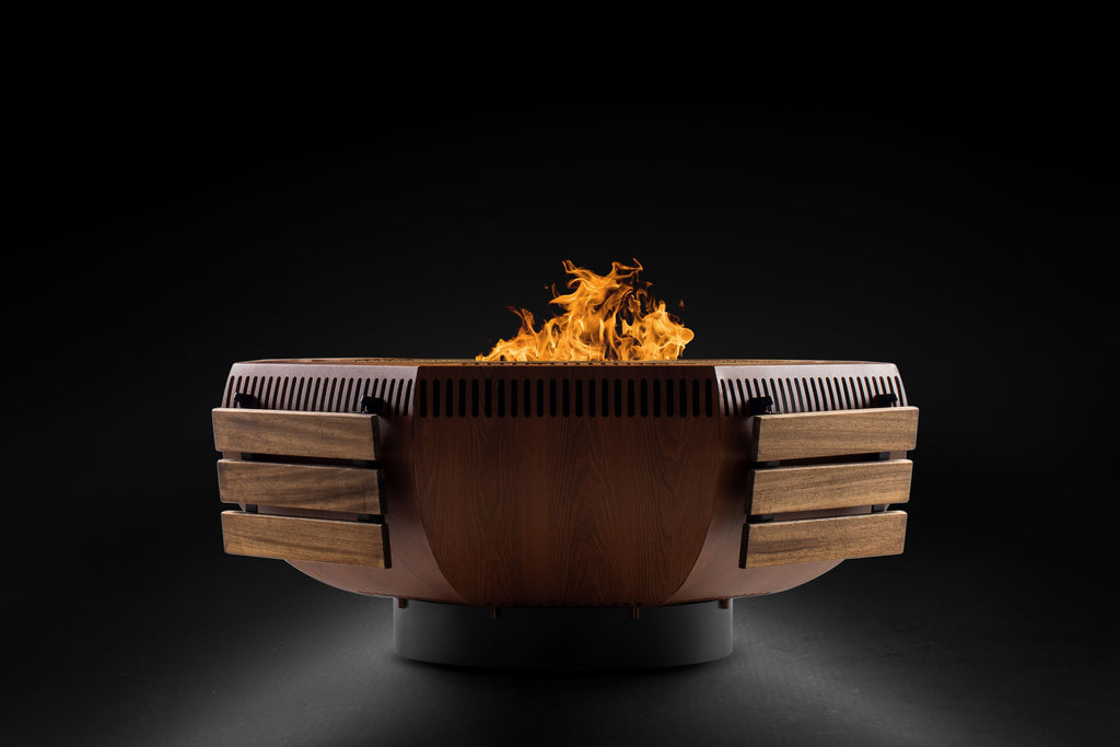 COLLINGWOOD - Small - 45" Fire Pit - Wood Look - Detail View 6