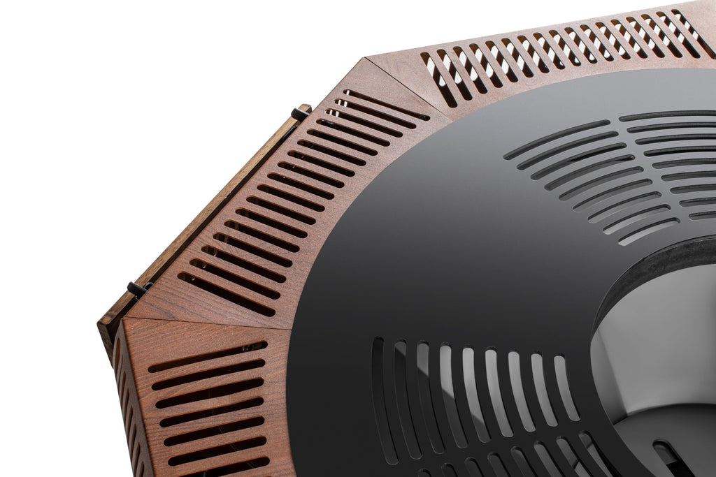 COLLINGWOOD - Small - 45" Fire Pit - Wood Look - Detail View 7