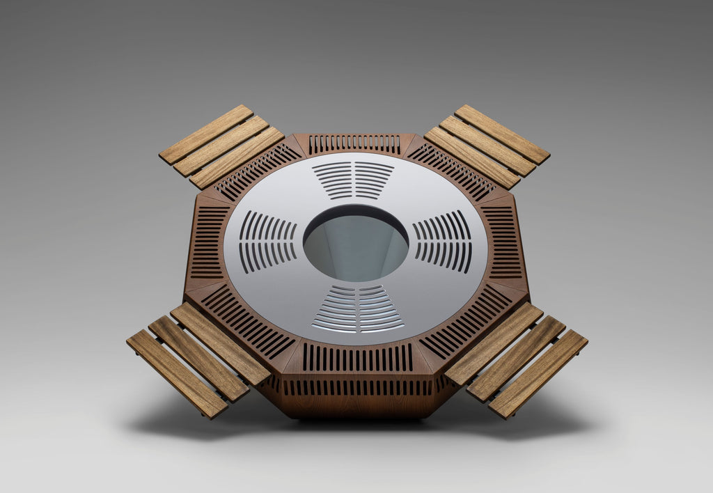 COLLINGWOOD - Small - 45" Fire Pit - Wood Look - Detail View 8