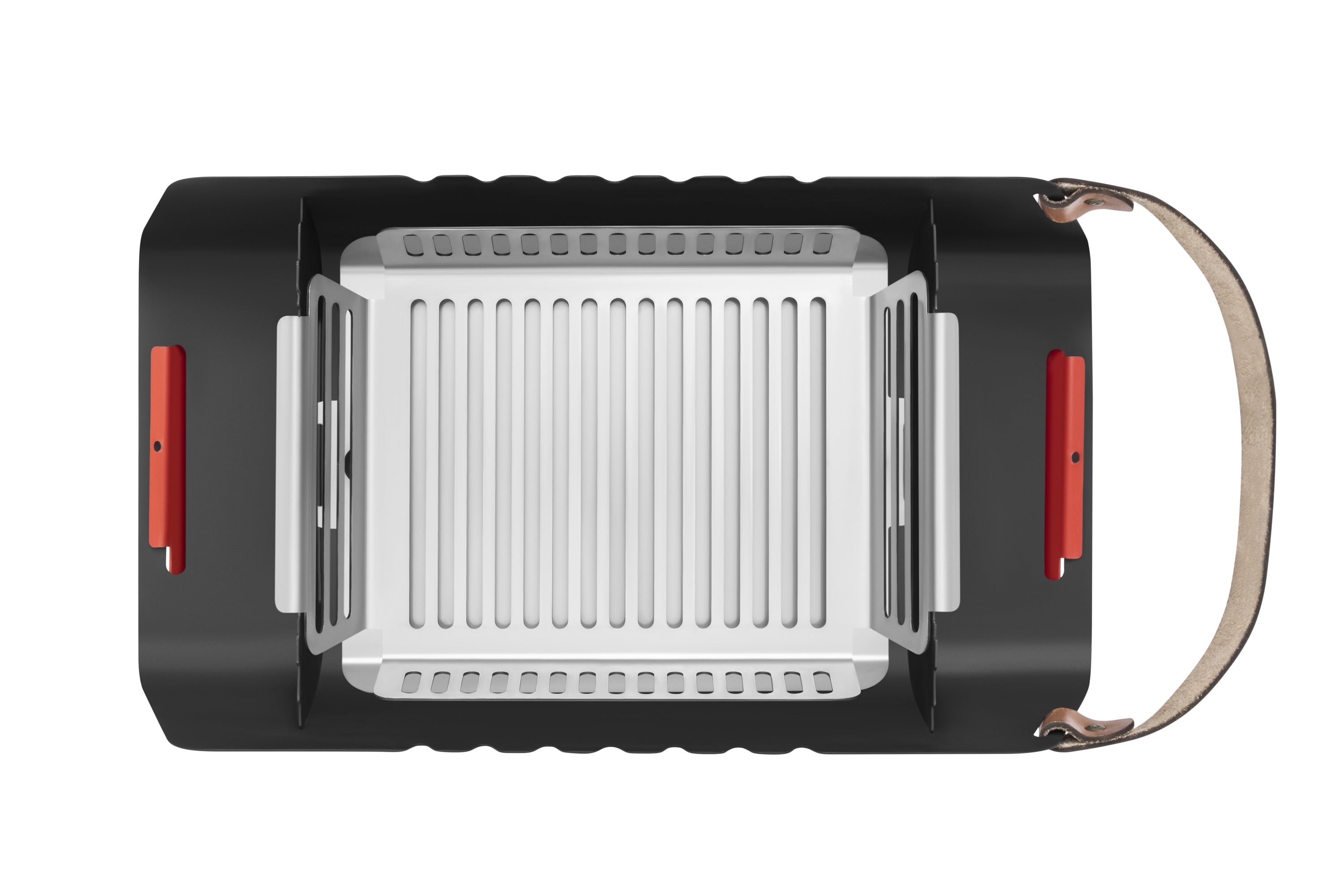 Backyard Lifestyles - FUMO - Large - 19x10" Portable Grill - Red (4" High)