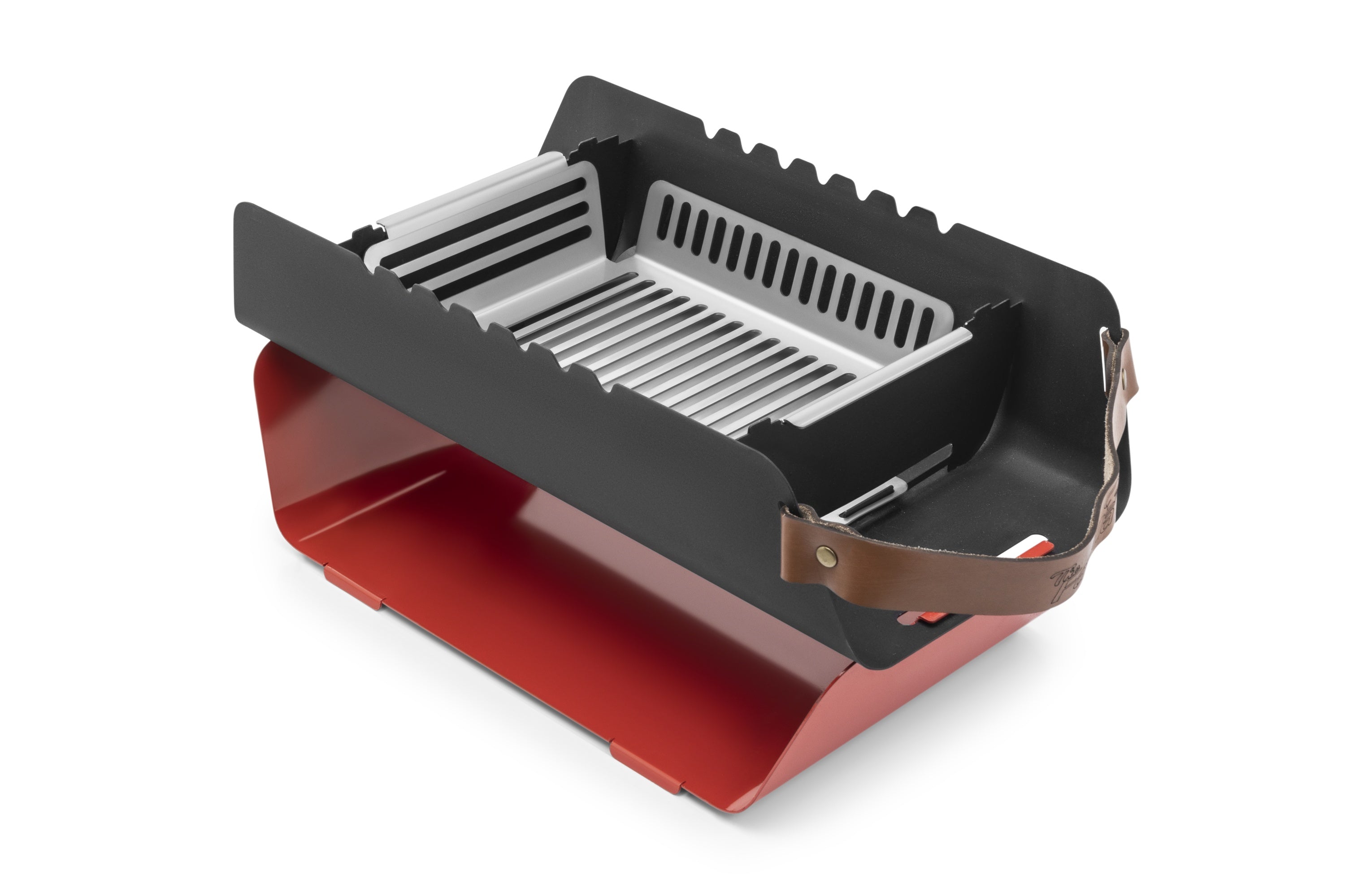 FUMO - Large - 19x10" Portable Grill - Red - Detail View 7