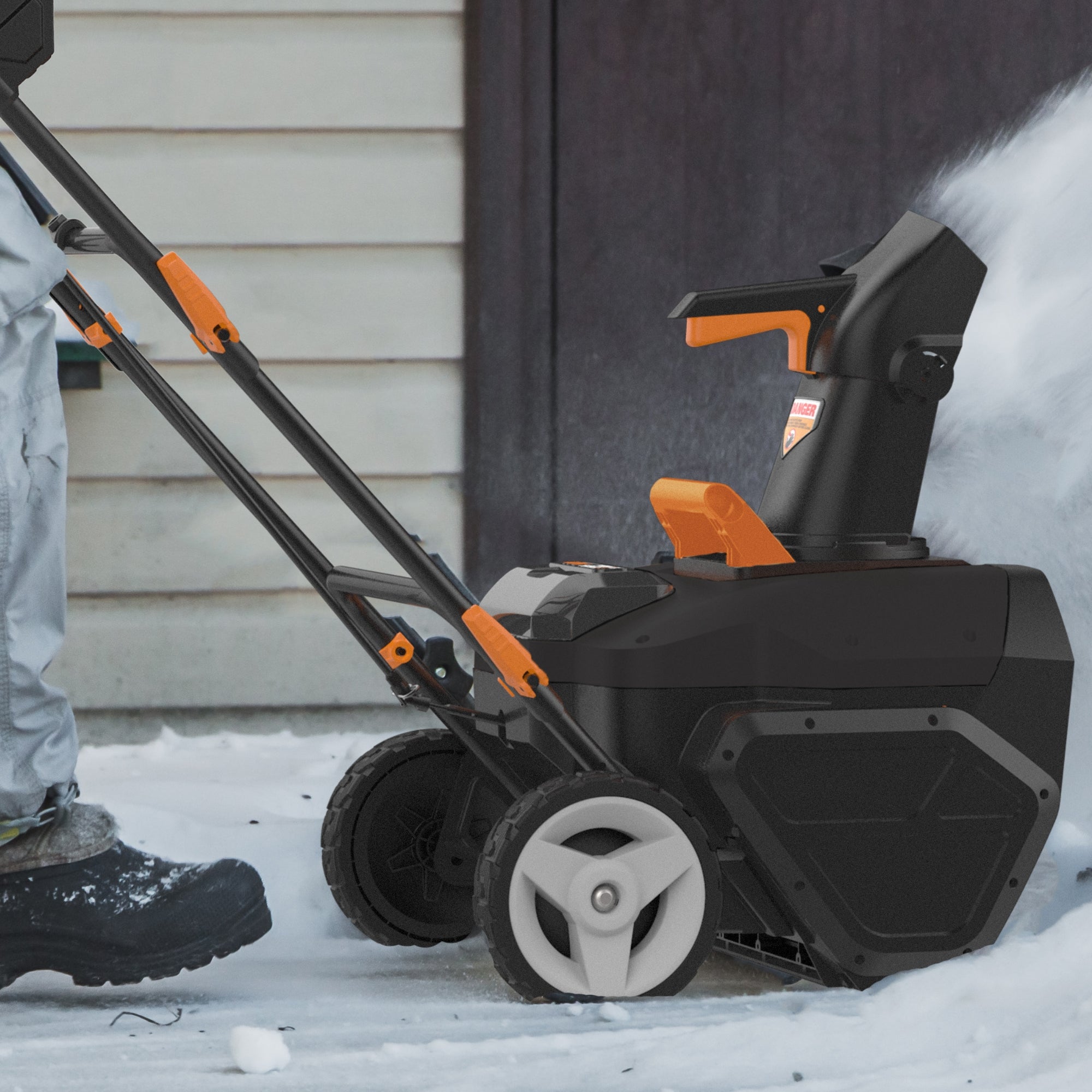 Worx - Nitro 40V Power Share 20" Cordless Snow Blower...