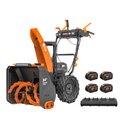 Worx - 80V 24” Dual-Stage Snow Thrower