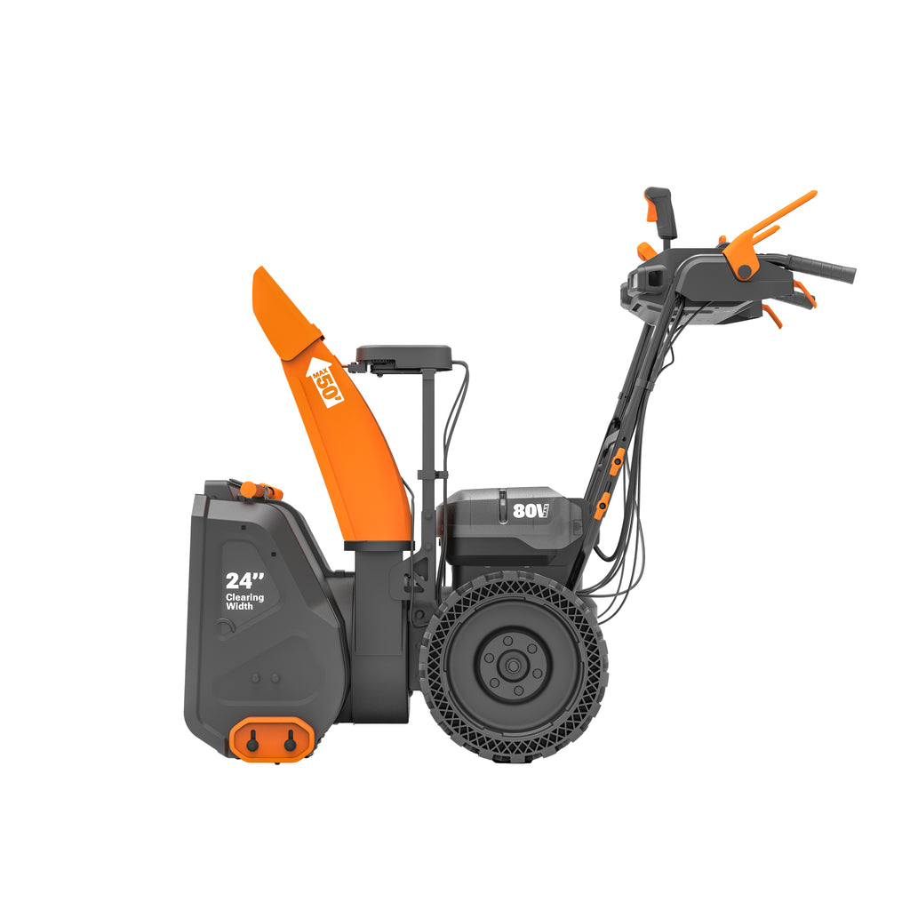 Worx - 80V 24” Dual-Stage Snow Thrower