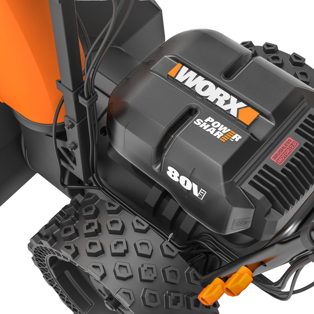 Worx - 80V 24” Dual-Stage Snow Thrower