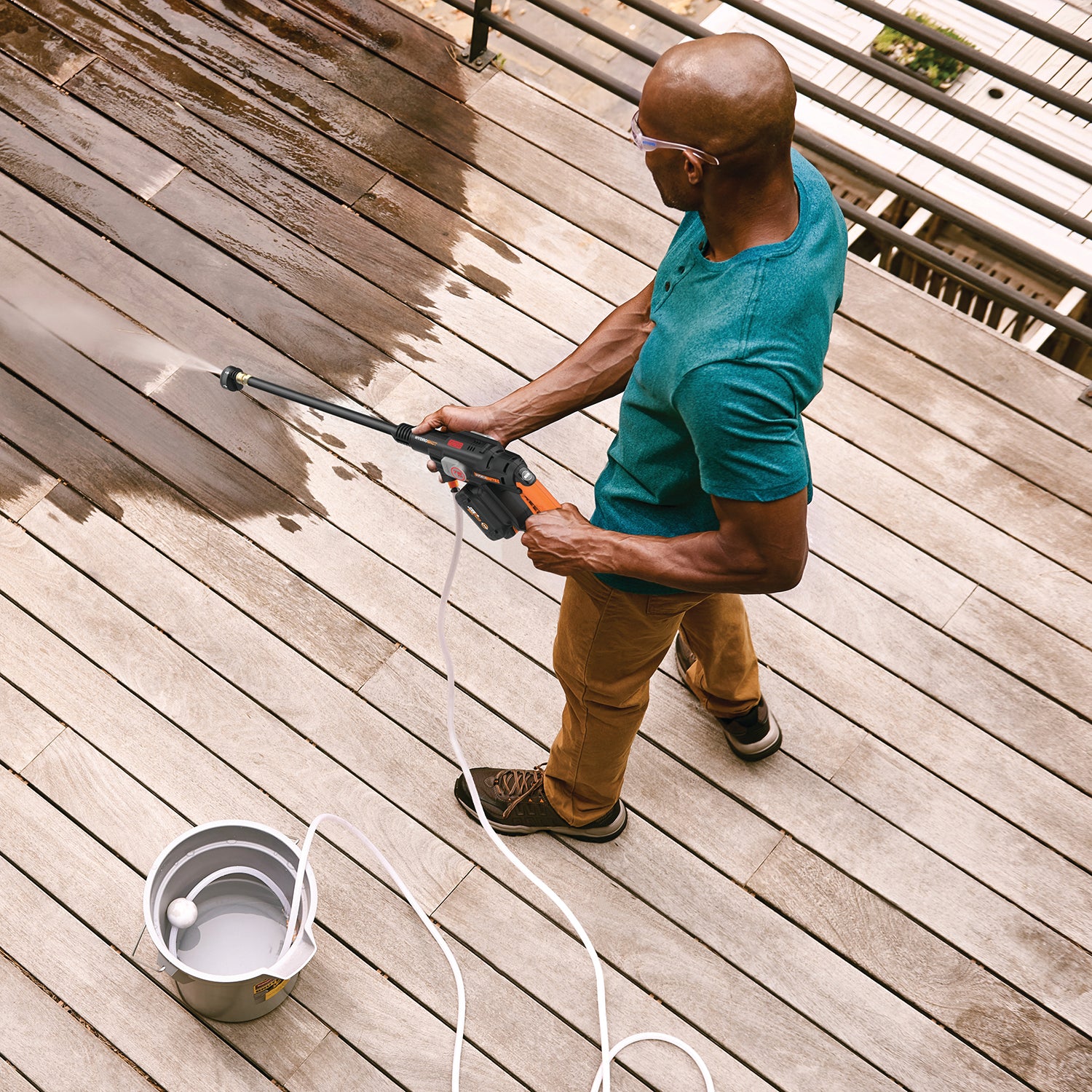 Worx - 20V HYDROSHOT Portable Power Cleaner
