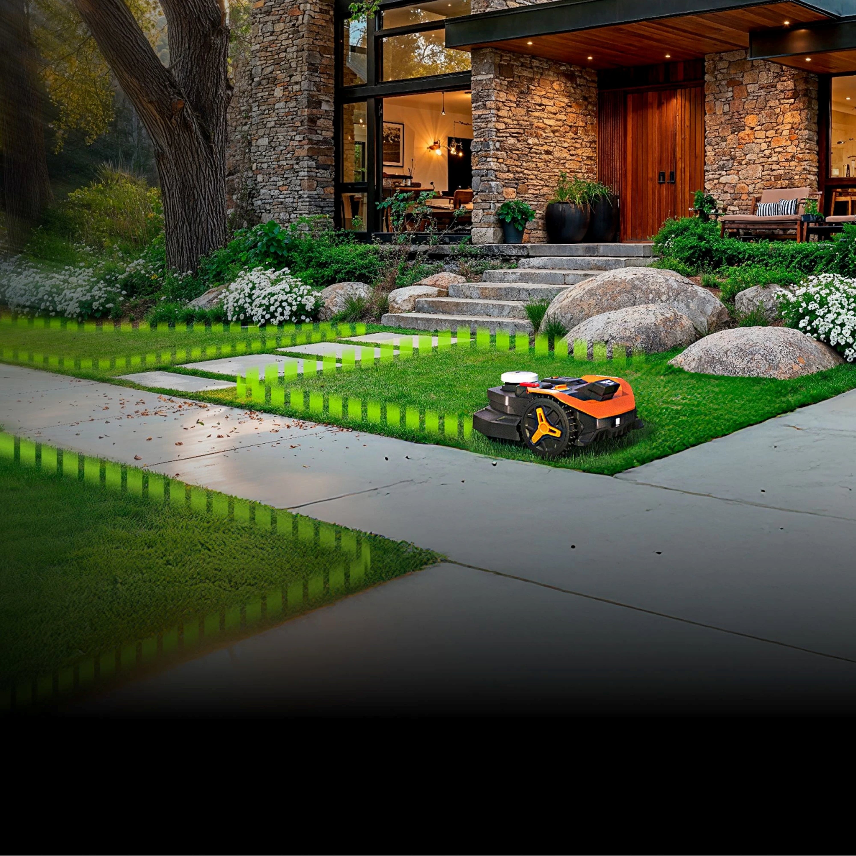 Worx - VISION 2.0 Robotic Mower RTK (1/4 acre)