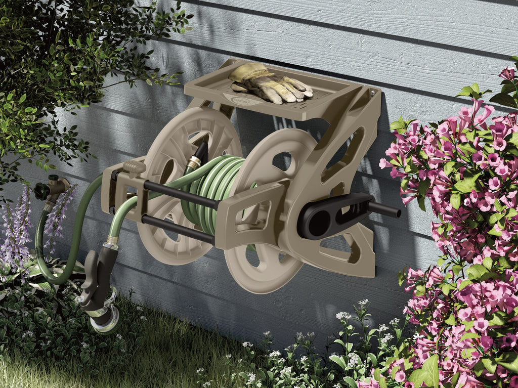 Suncast - 175 ft. Capacity Slide Trak Hose Handler Hose Reel