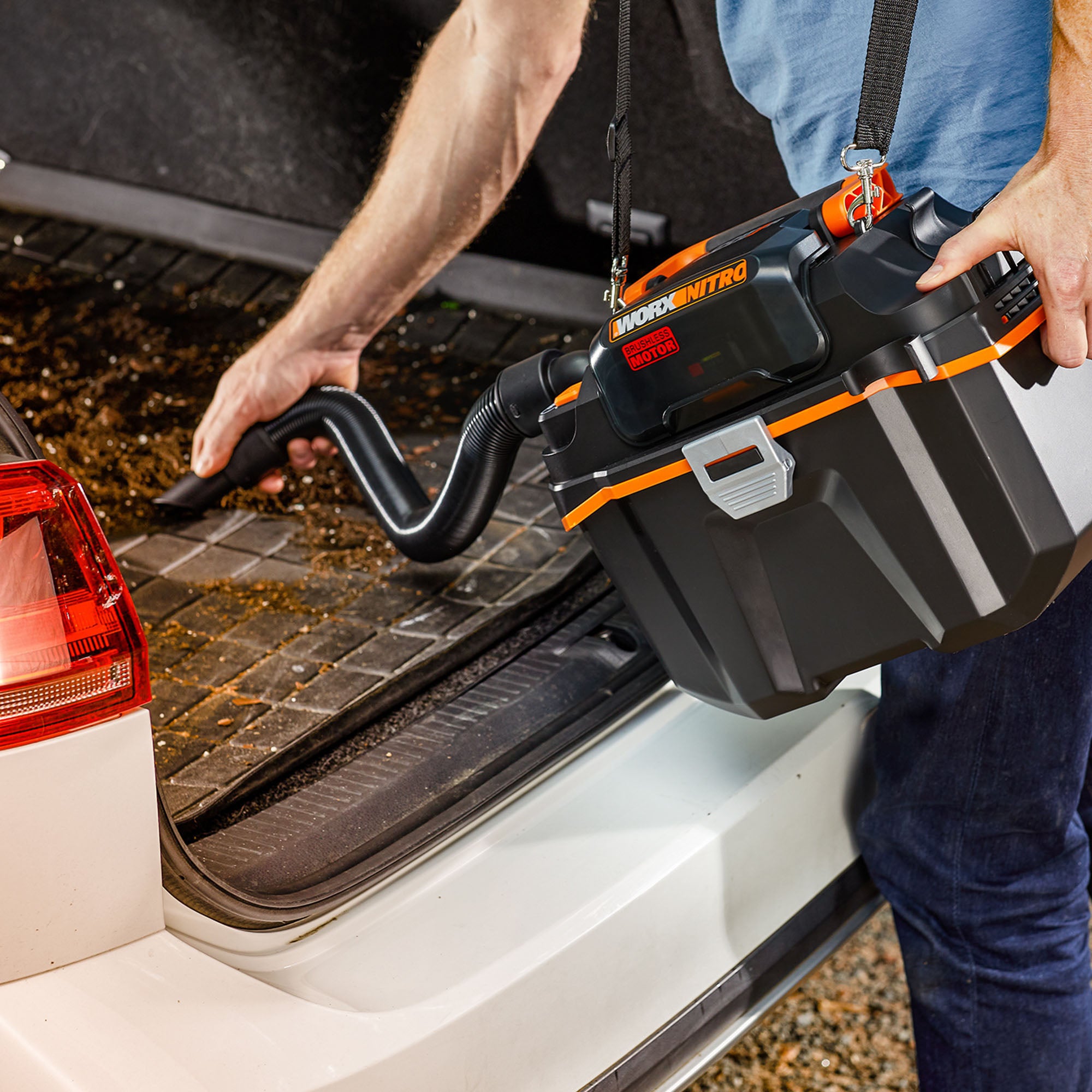 Worx - 20V Cordless 2.1 Gal Wet/Dry Vacuum