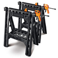 Worx - Clamping Sawhorses with Bar Clamps
