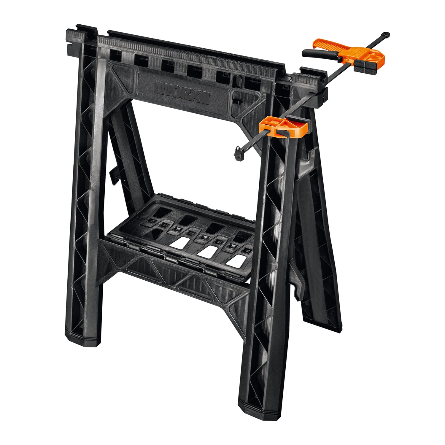 Worx - Clamping Sawhorses with Bar Clamps