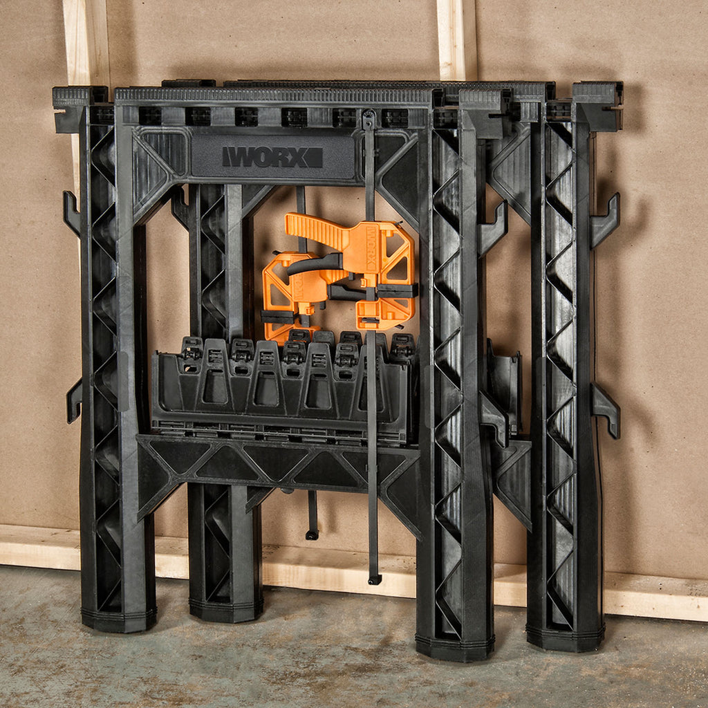 Worx - Clamping Sawhorses with Bar Clamps