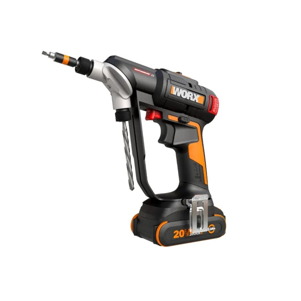 Worx - Nitro 20V Brushless Switchdriver 2.0 2-in-1 Cordless Drill and Driver