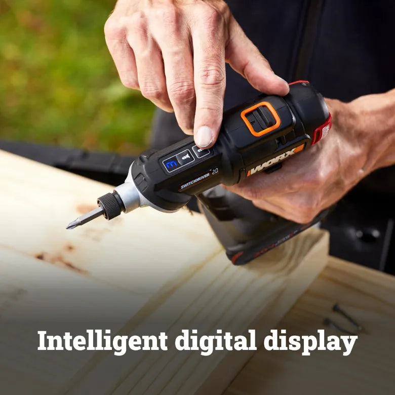 Worx - Nitro 20V Brushless Switchdriver 2.0 2-in-1 Cordless Drill and Driver