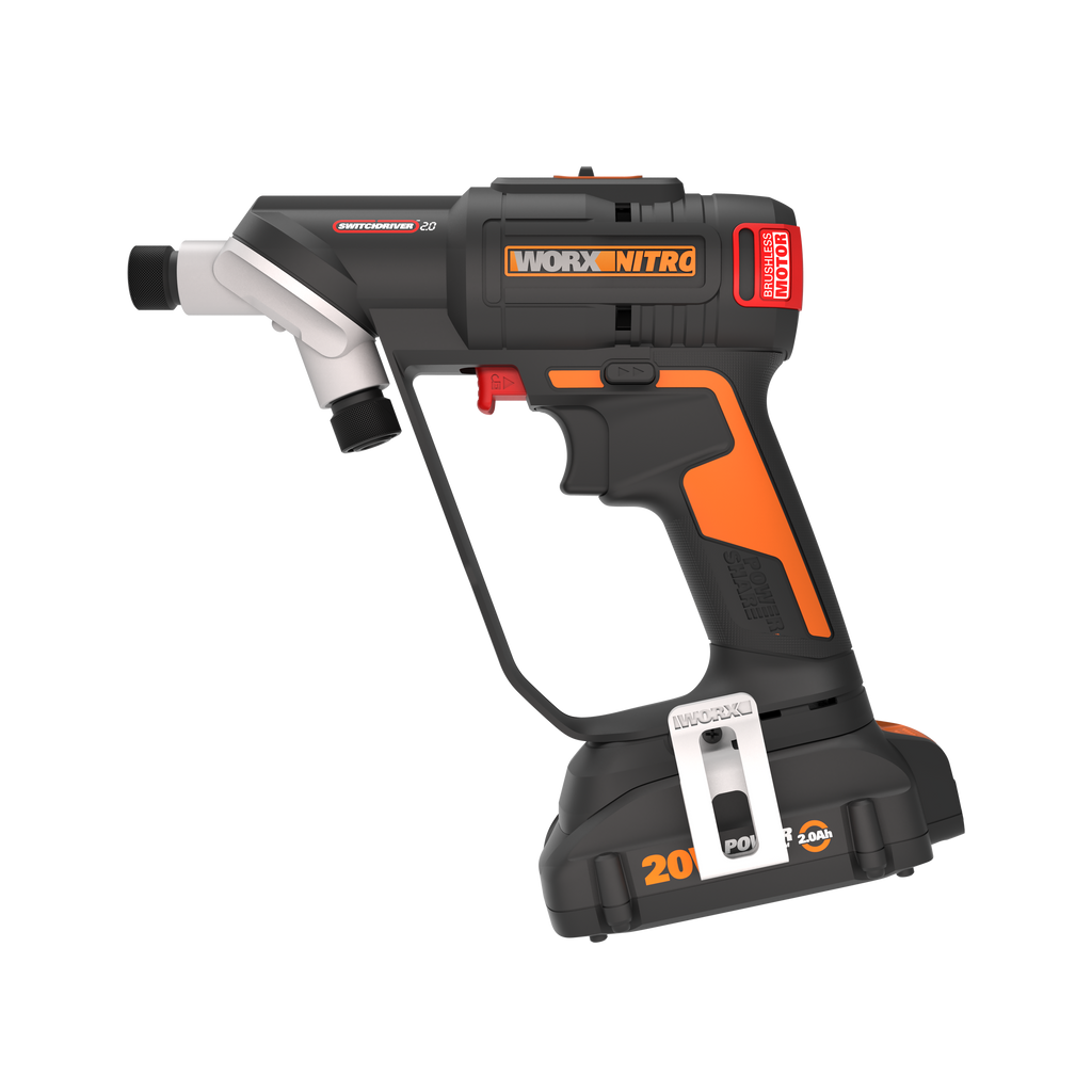 Worx - Nitro 20V Brushless Switchdriver 2.0 2-in-1 Cordless Drill and Driver