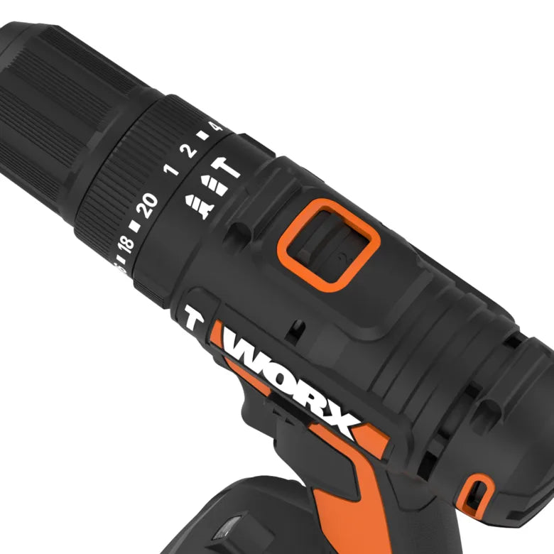 Worx - 20V Cordless 1/2" Hammer Drill