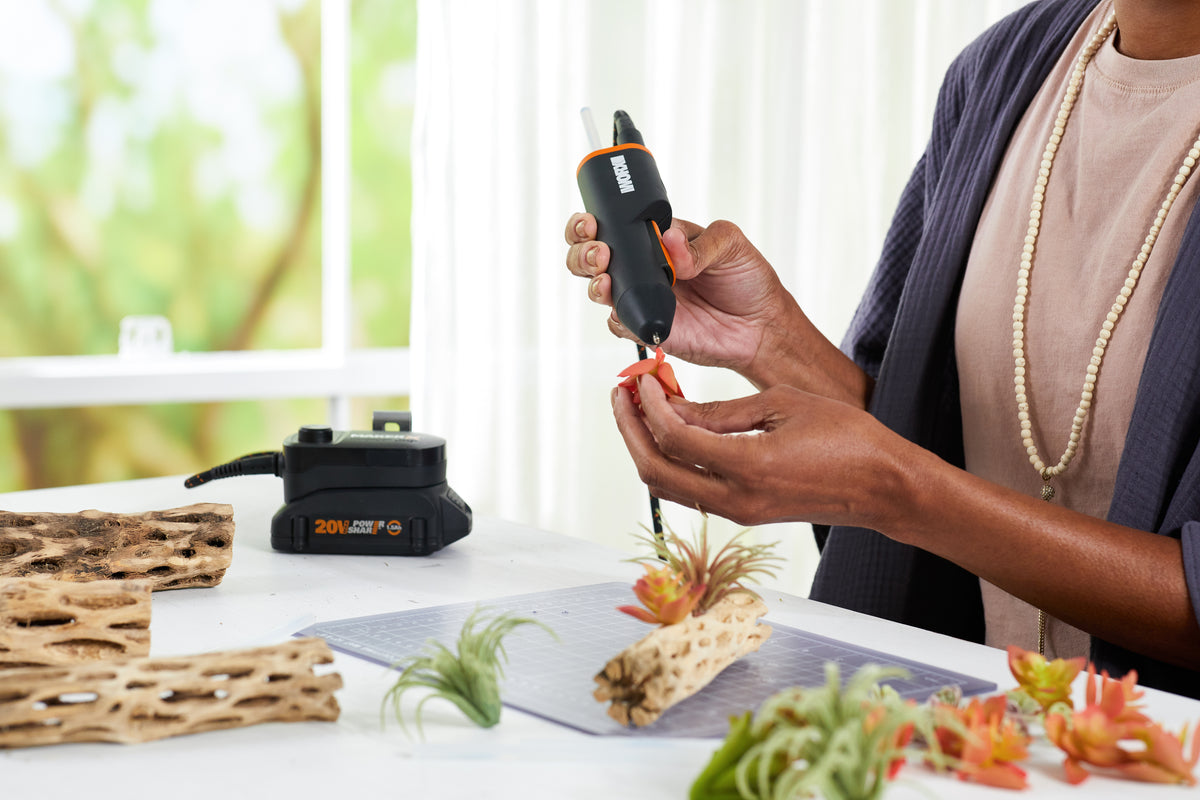 Worx -- 20V MakerX Glue Gun - Tool Only
