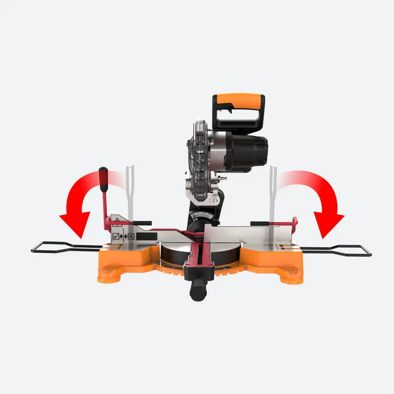 Worx - 20V Power Share 7.25" Cordless Sliding Compound Miter Saw