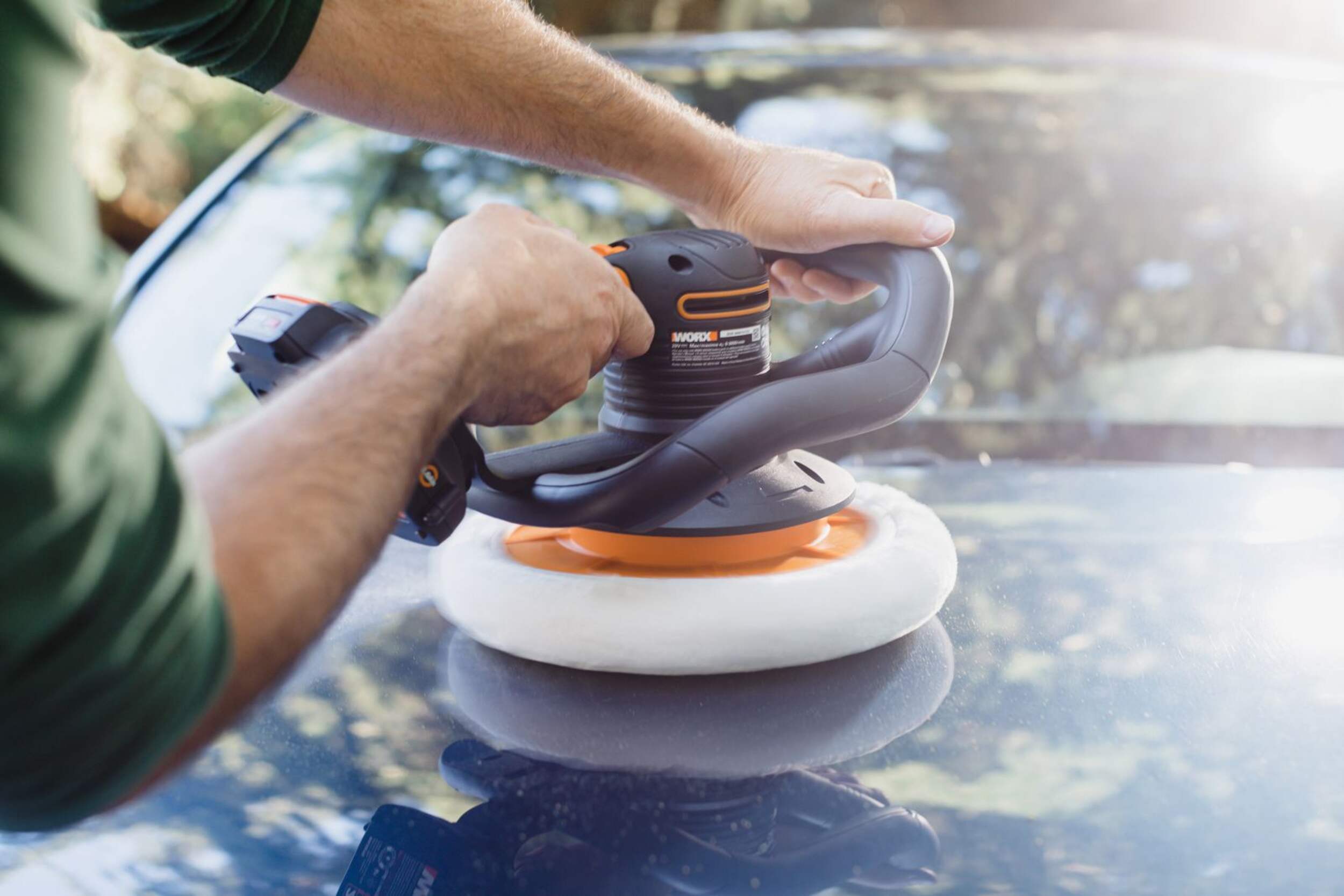 Worx - 20v 10" Orbital Buffer/Polisher