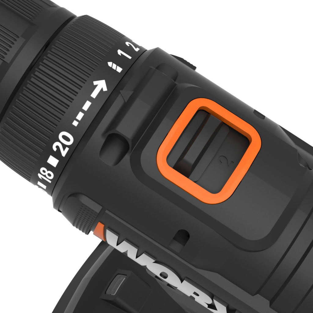Worx - 20V 2PC 1/2” Drill & 1/4” Impact Driver - Alternate View