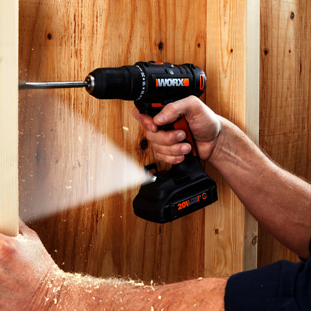 Worx - 20V 2PC 1/2” Drill & 1/4” Impact Driver - Detail View 4