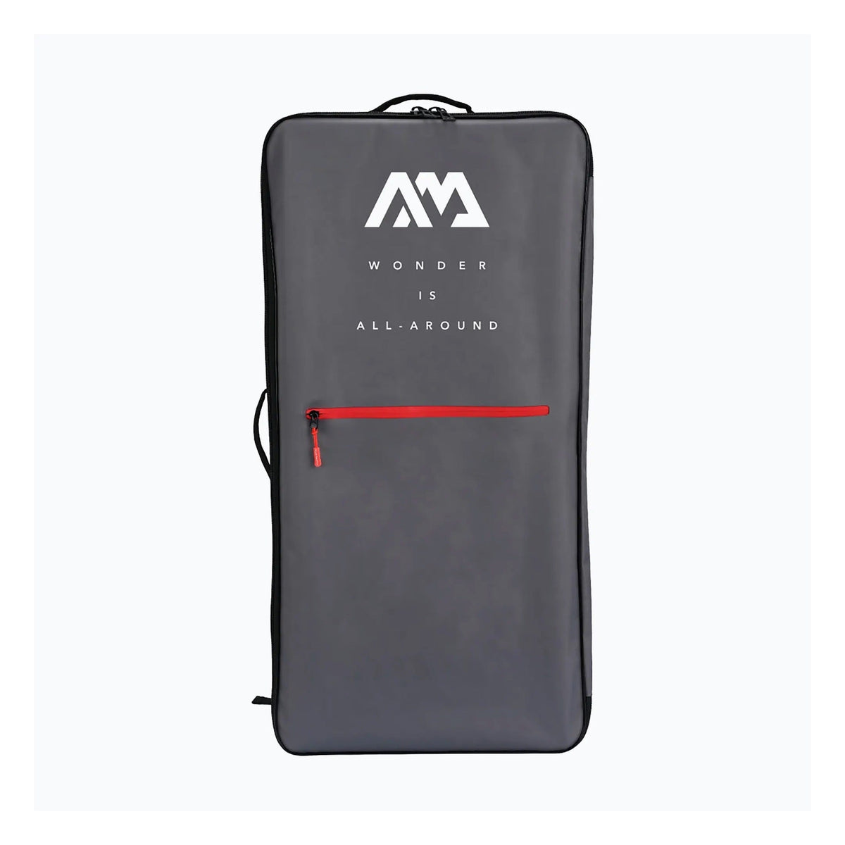 Aqua Marina Zip Backpack for iSUP - Large - Gray - Front Studio View