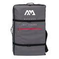 Aqua Marina Zip Backpack for AIR-C Canoe - Gray - Front Studio View