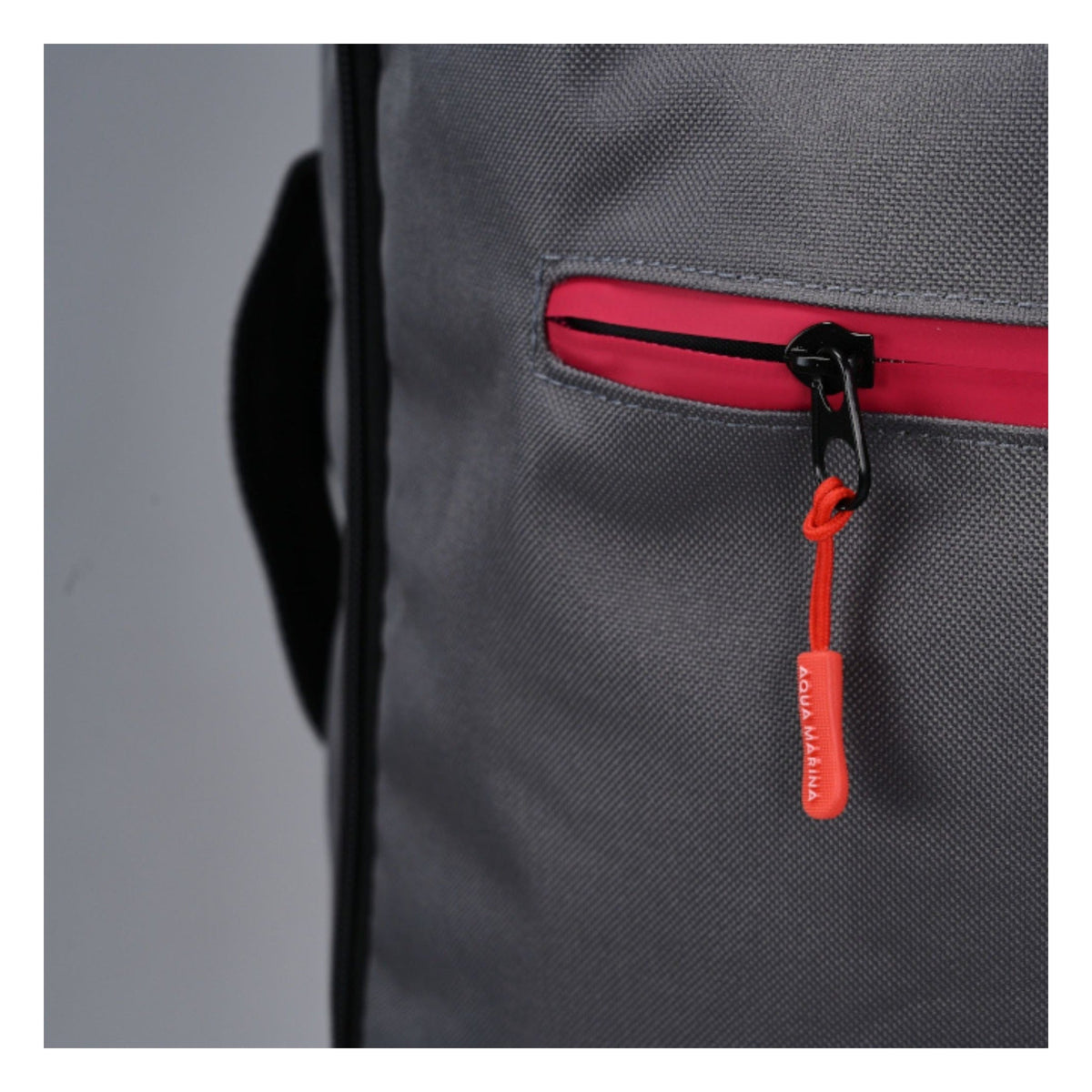 Aqua Marina Zip Backpack for AIR-K Kayak - Gray - Padded Back Support