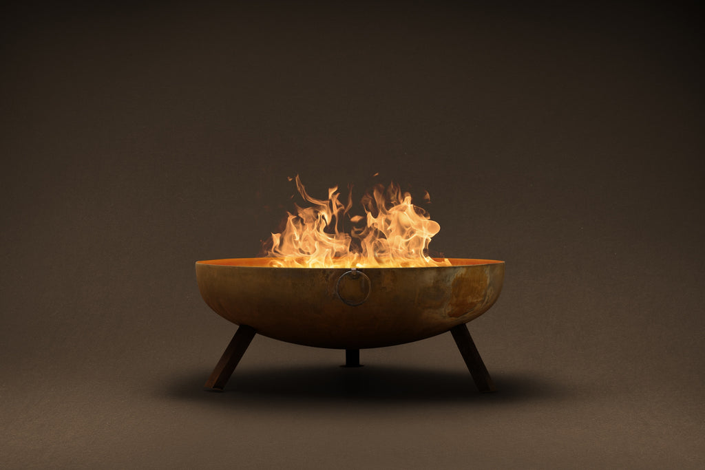 Backyard Lifestyles - PELEE - 31" Fire Pit - Corten (12" High)