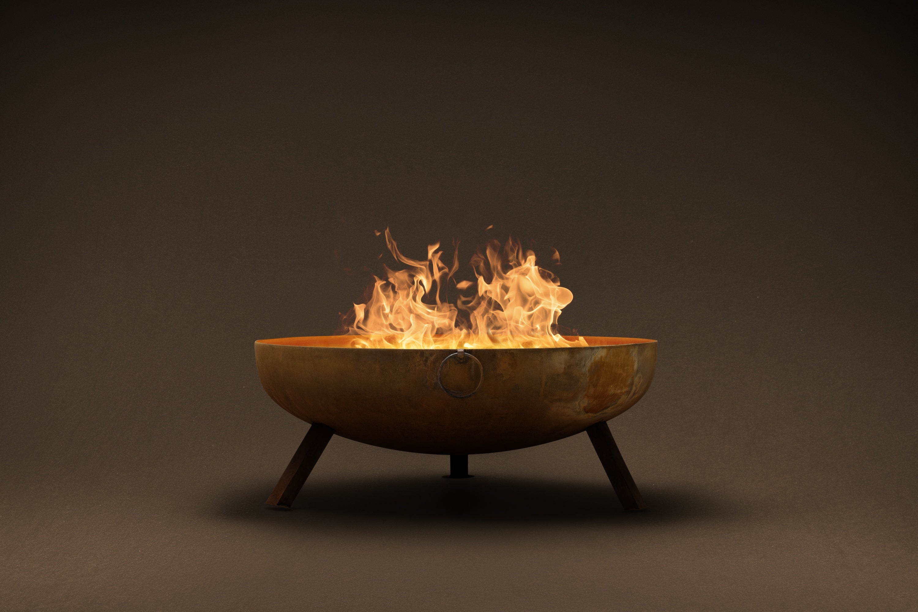 Backyard Lifestyles - PELEE - 31" Fire Pit - Corten (12" High)