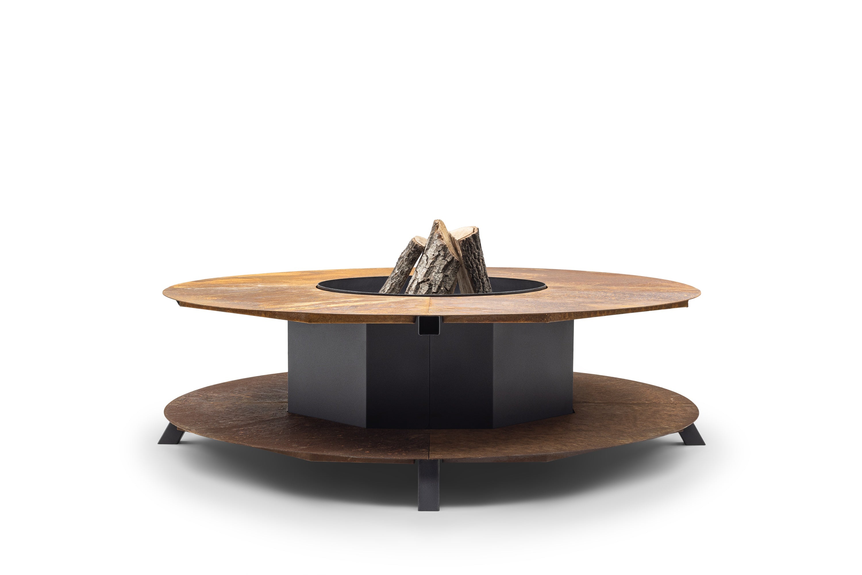 Backyard Lifestyles - SIMCOE - Large - 59" Fire Pit - Corten (18" High)