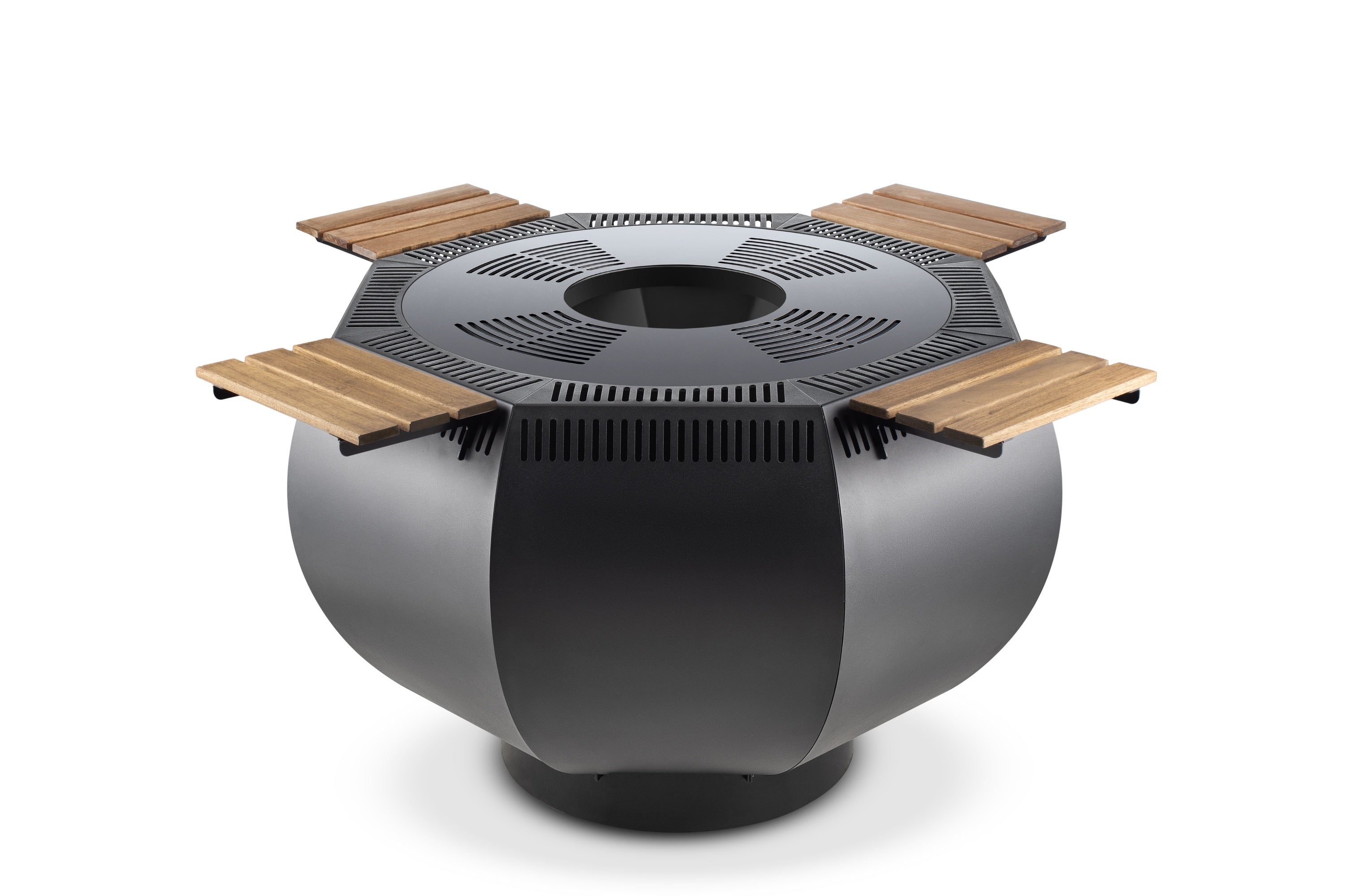 Backyard Lifestyles - COLLINGWOOD - Large - 45" Fire Pit - Black (31" High)