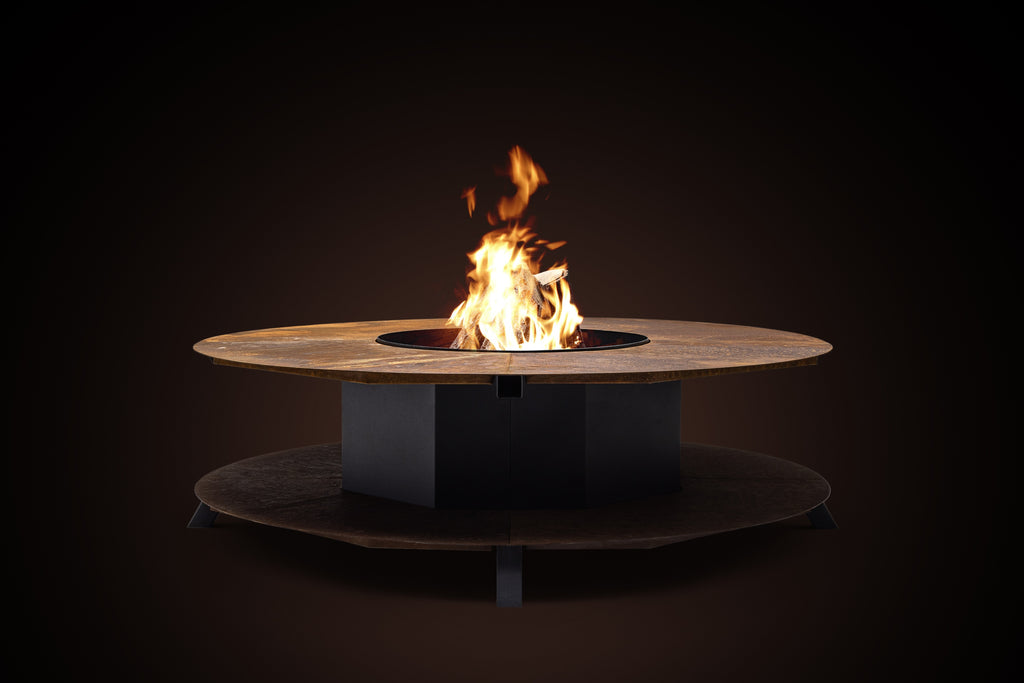 Backyard Lifestyles - SIMCOE - Large - 59" Fire Pit - Corten (18" High)