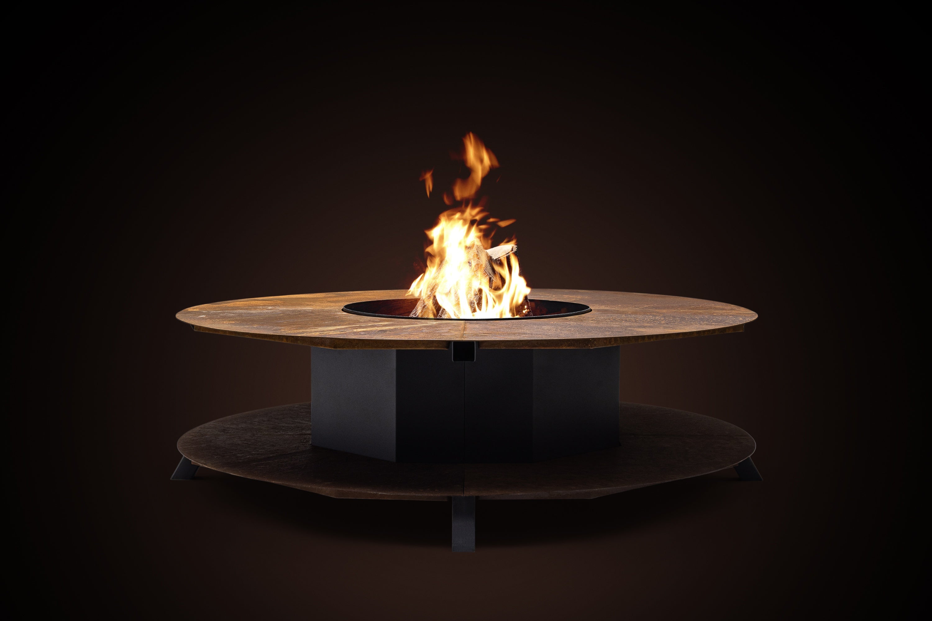 Backyard Lifestyles - SIMCOE - Large - 59" Fire Pit - Corten (18" High)