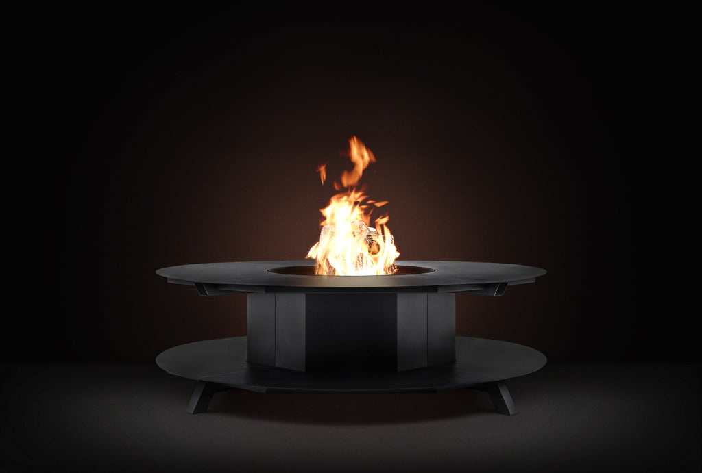 Backyard Lifestyles - SIMCOE - Large - 59" Fire Pit - Black (18" High)