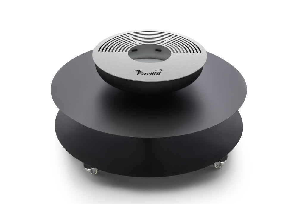 HURON - 47" Fire Pit - Black - Main View
