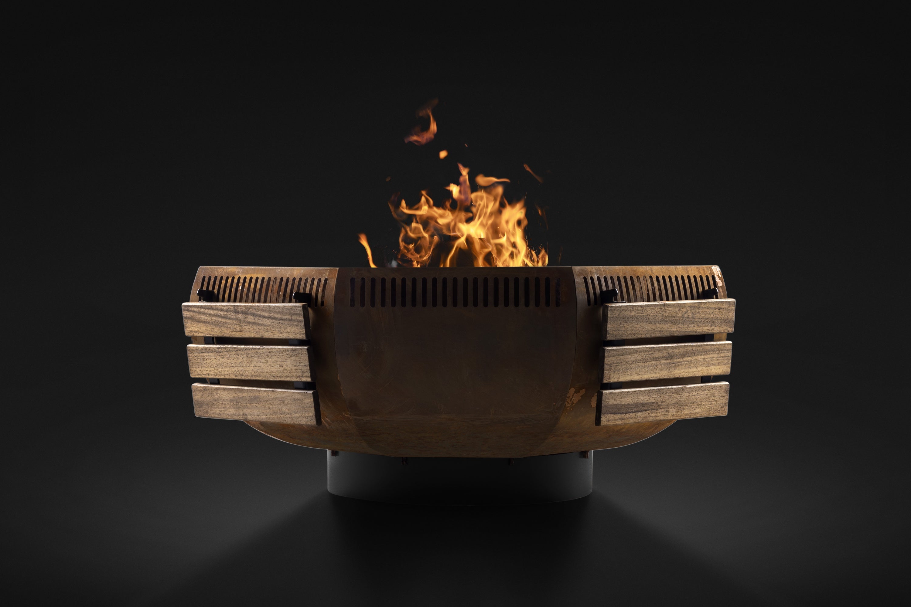 COLLINGWOOD - Small - 45" Fire Pit - Corten - Detail View 9