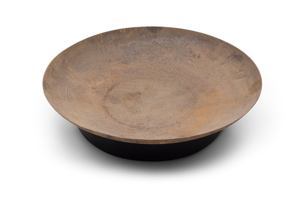 Backyard Lifestyles - KAWARTHA - 32" Fire Pit - Black & Corten (8" High)