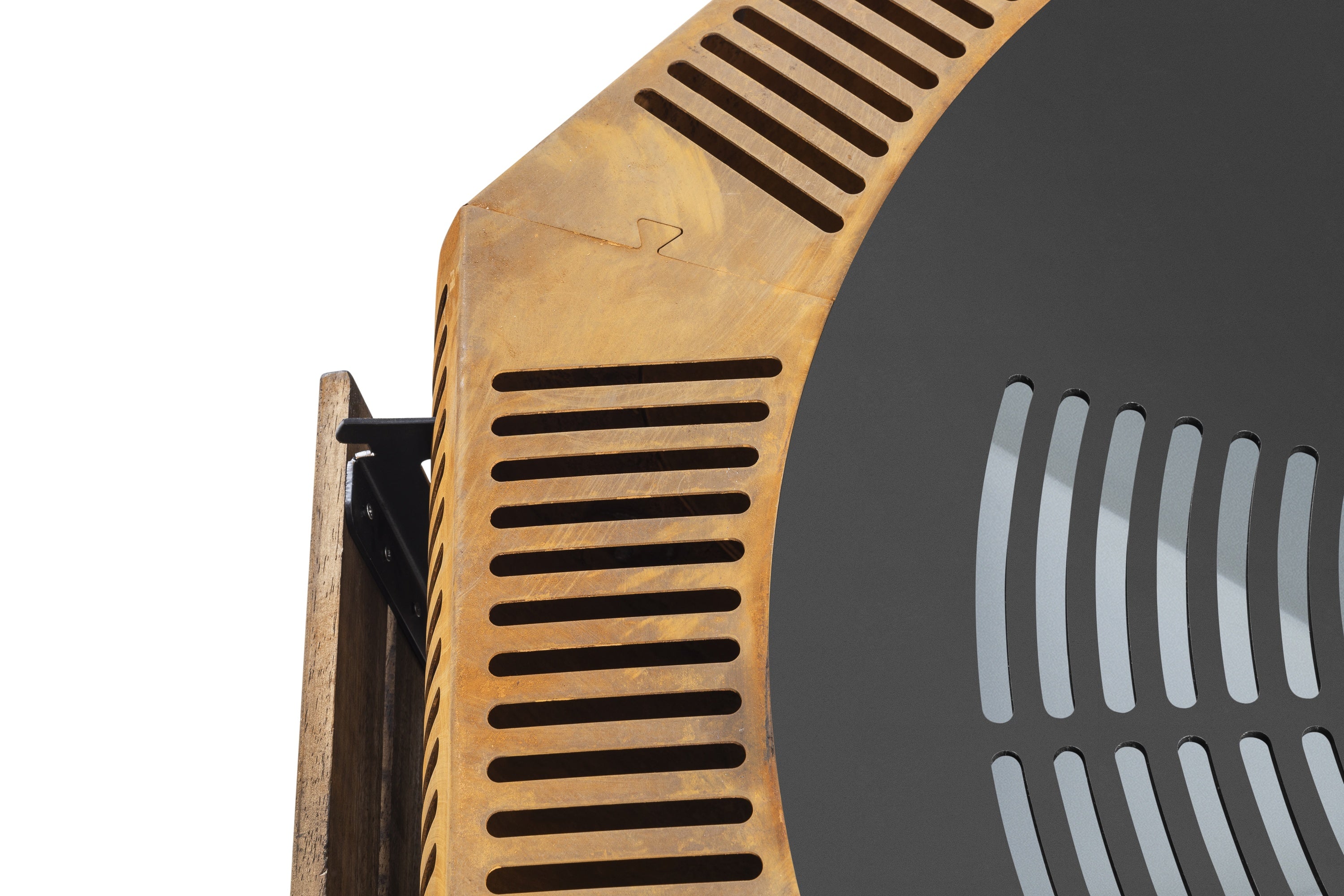 COLLINGWOOD - Small - 45" Fire Pit - Corten - Detail View 10